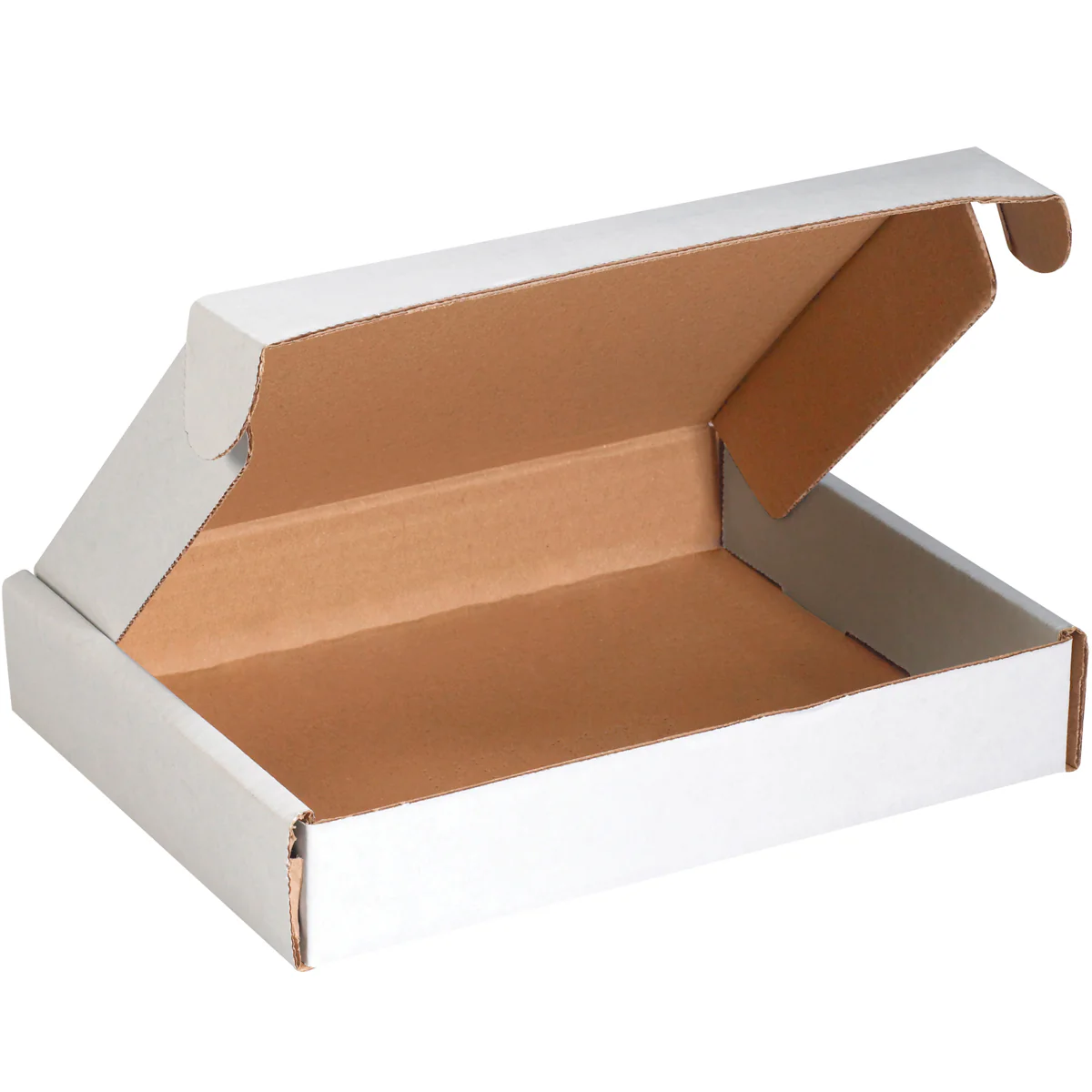 11 1/8 x 8 3/4 x 2 White Deluxe Literature Mailers 50/Bundle