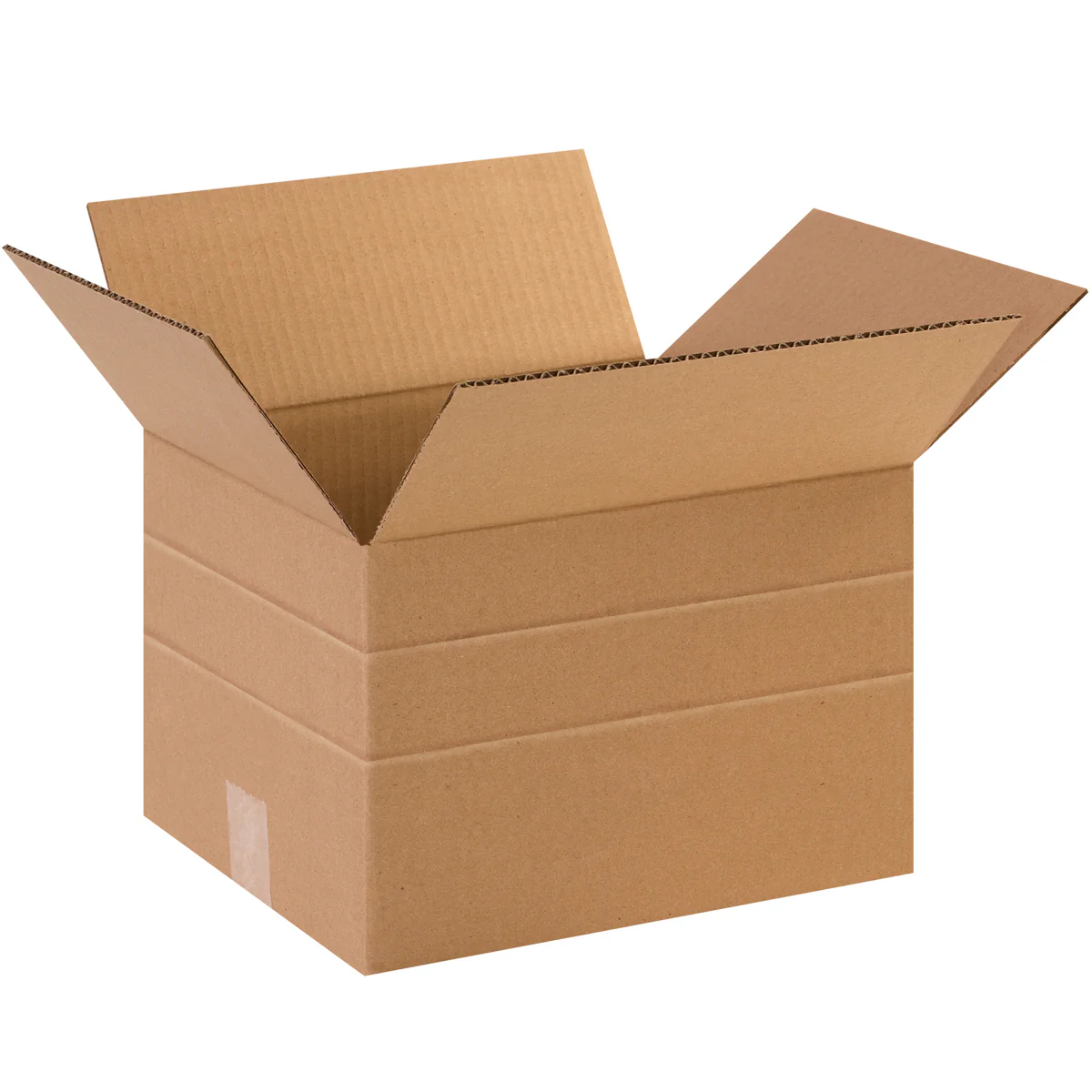 12 x 10 x 8 Multi Depth Corrugated Boxes 25/Bundle