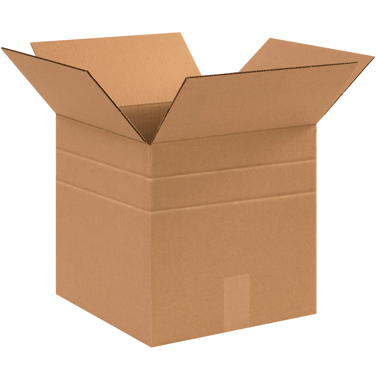 12 x 12 x 12-10-8 Brown Multi-Depth Corrugated Boxes RSC 25/Bundle