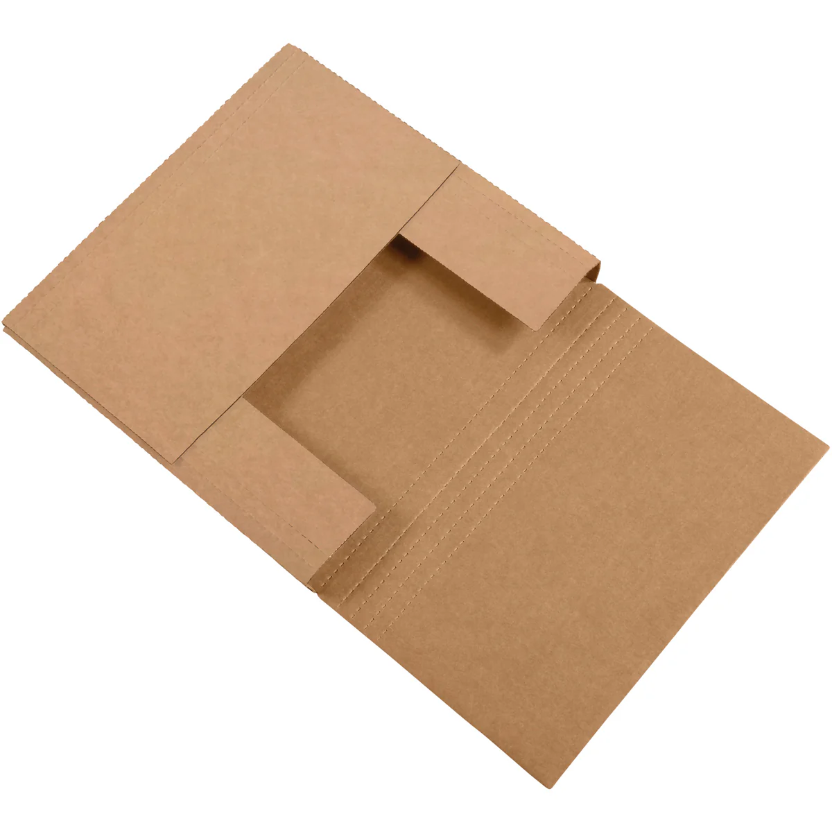 18 x 18 x 2 Kraft Easy-Fold Mailer 50/Bundle
