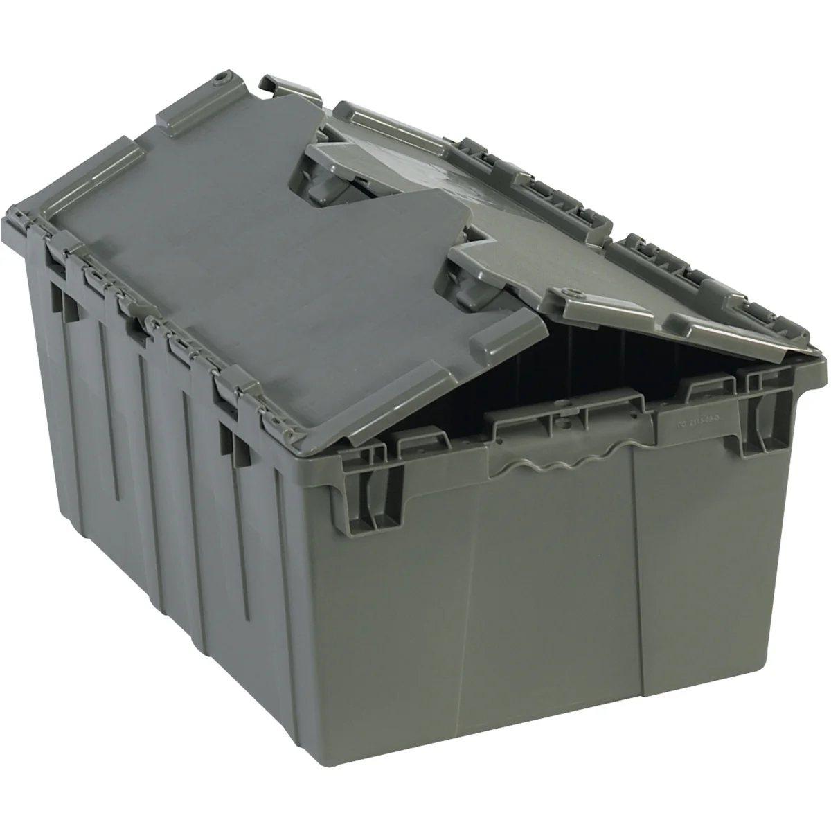 20 1/4 x 14 1/4 x 9 5/8 Gray Round Trip Tote