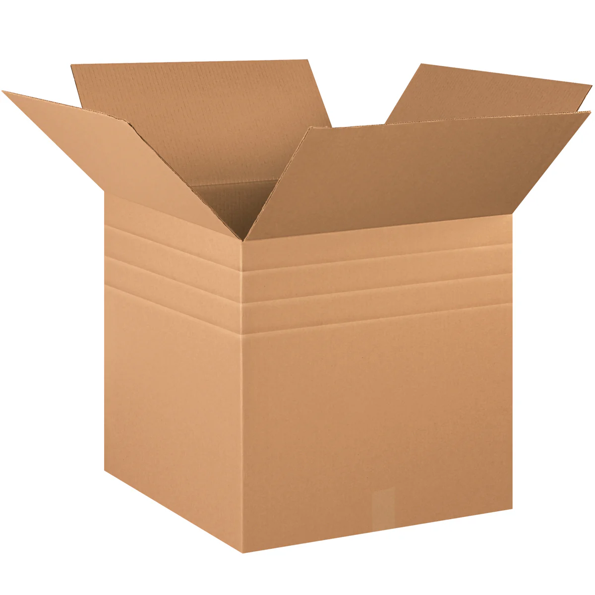 20 x 20 x 20 Multi Depth Corrugated Boxes 10/Bundle