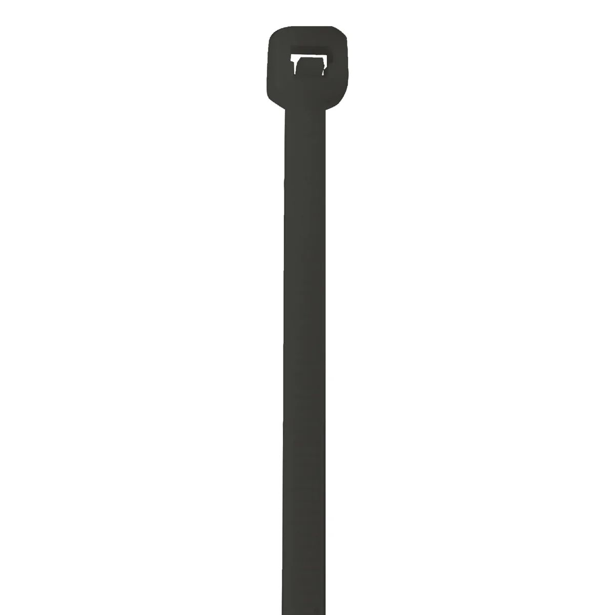 21" (50 lb Tensile) Black UV Cable Ties 500/Case