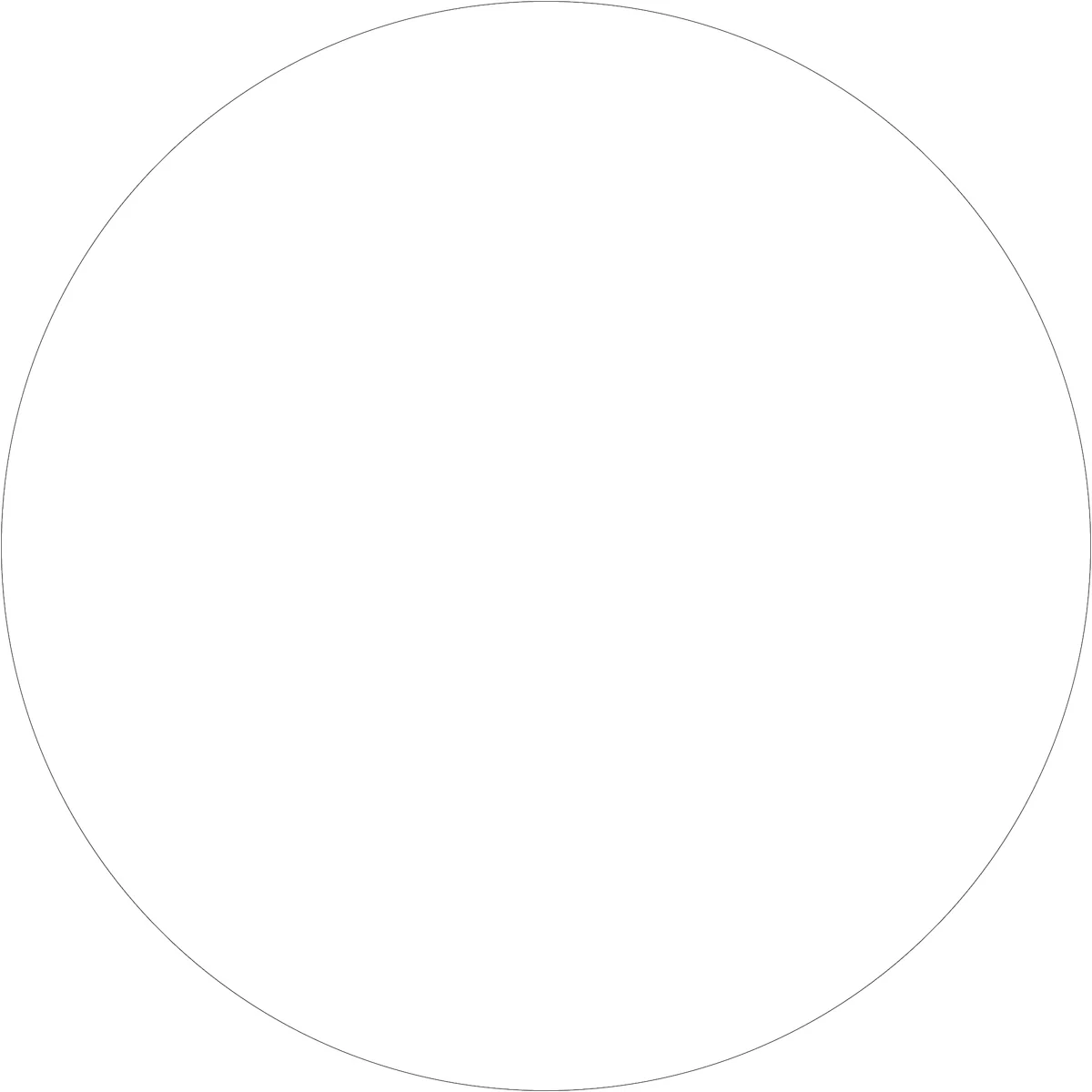 3/4" Circles - Clear Removable Labels 500/Roll