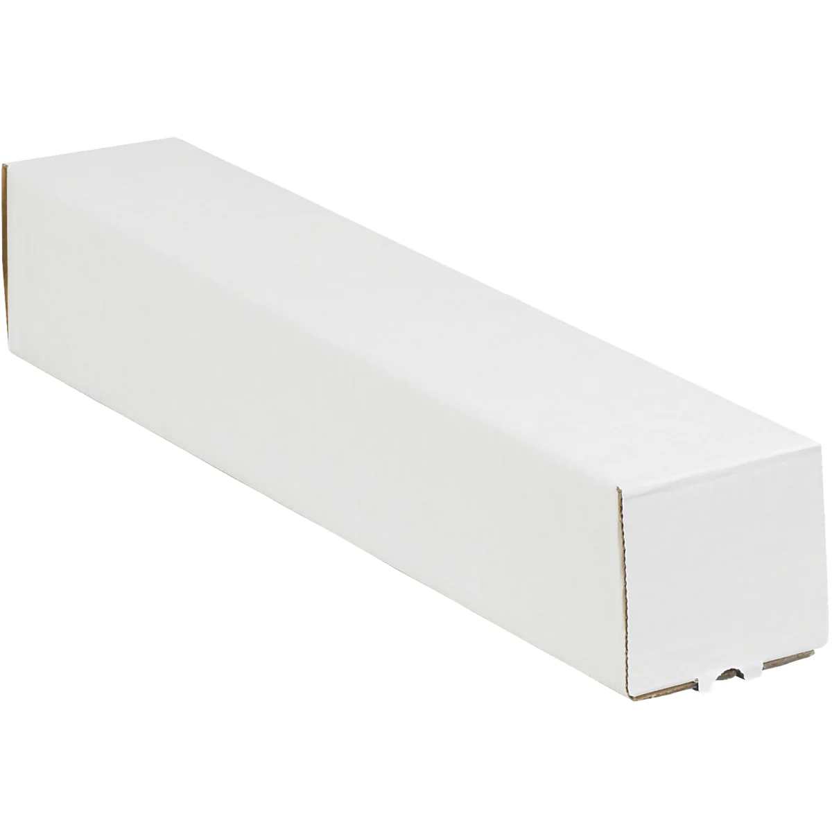 3 x 3 x 25 Square White Corrugated Mailing Tube 25/Bundle