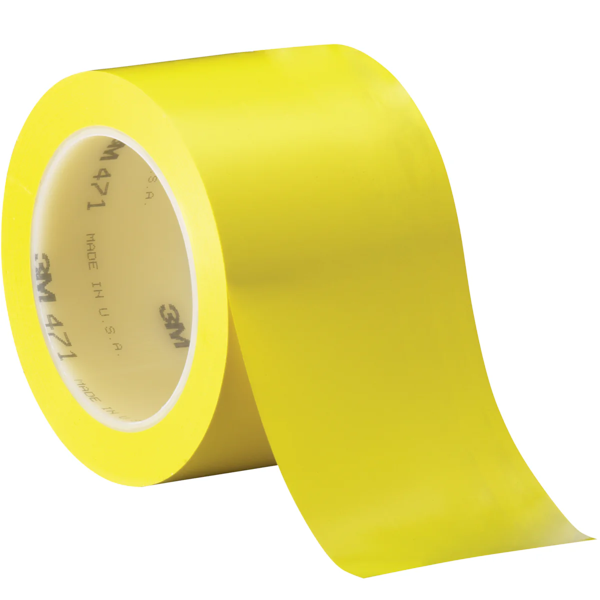 3" x 36 yds. Yellow 3M 471 Vinyl Tape 3/Case