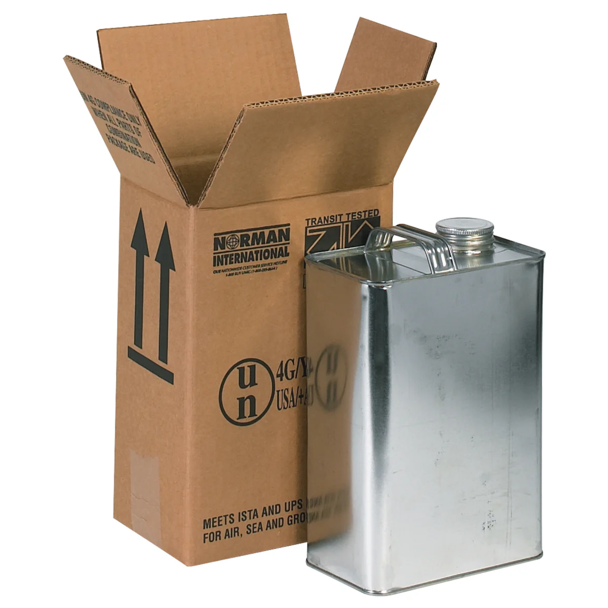 6 3/4 x 4 5/16 x 10 3/8 1 - 1 Gallon F-Style Boxes 20/Bundle