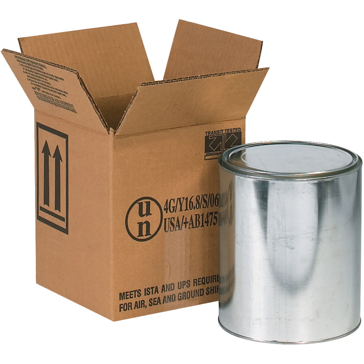 6 7/8 x 6 7/8 x 7 7/8 1 - 1 Gallon Haz Mat Boxes 20/Bundle